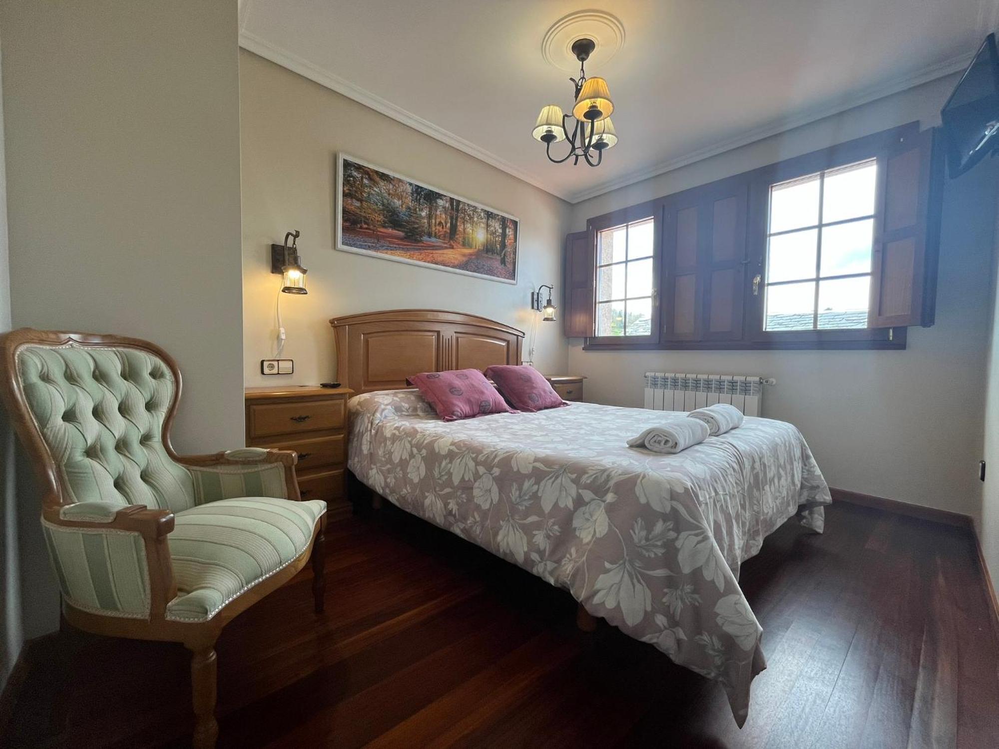 Hotel Caldelas Sacra-Pension Rustica 3 Estrellas Кастро Калделас Екстериор снимка